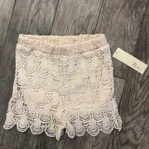 NWT High Waist Knit Shorts